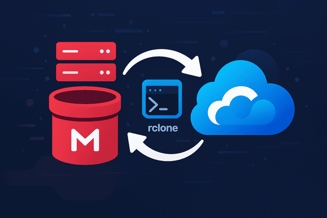 illustrasjonsbilde av How I set up backup from minio to Jottacloud with rclone